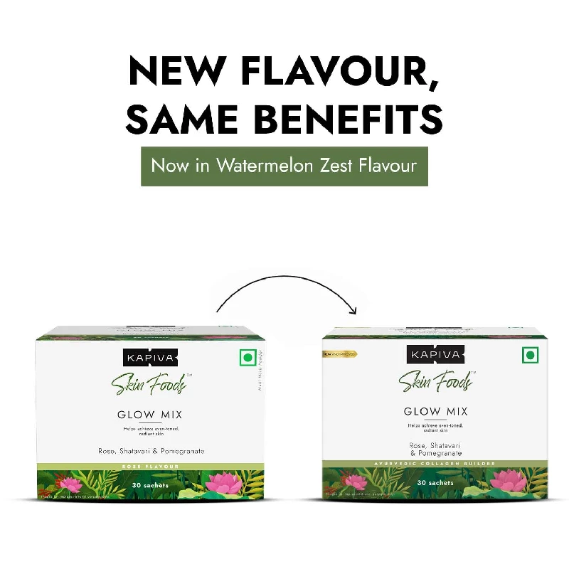 Kapiva Skin Foods Glow Mix Ayurvedic Skin Supplement, 30 Sachets-2.webp